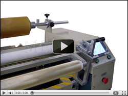 MSN 70 Stretch and Aluminum Foil Rewinder Machine Video